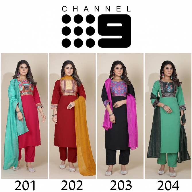 Channel 9 Series 201SD To 204SD Readymade Suits Catalog
